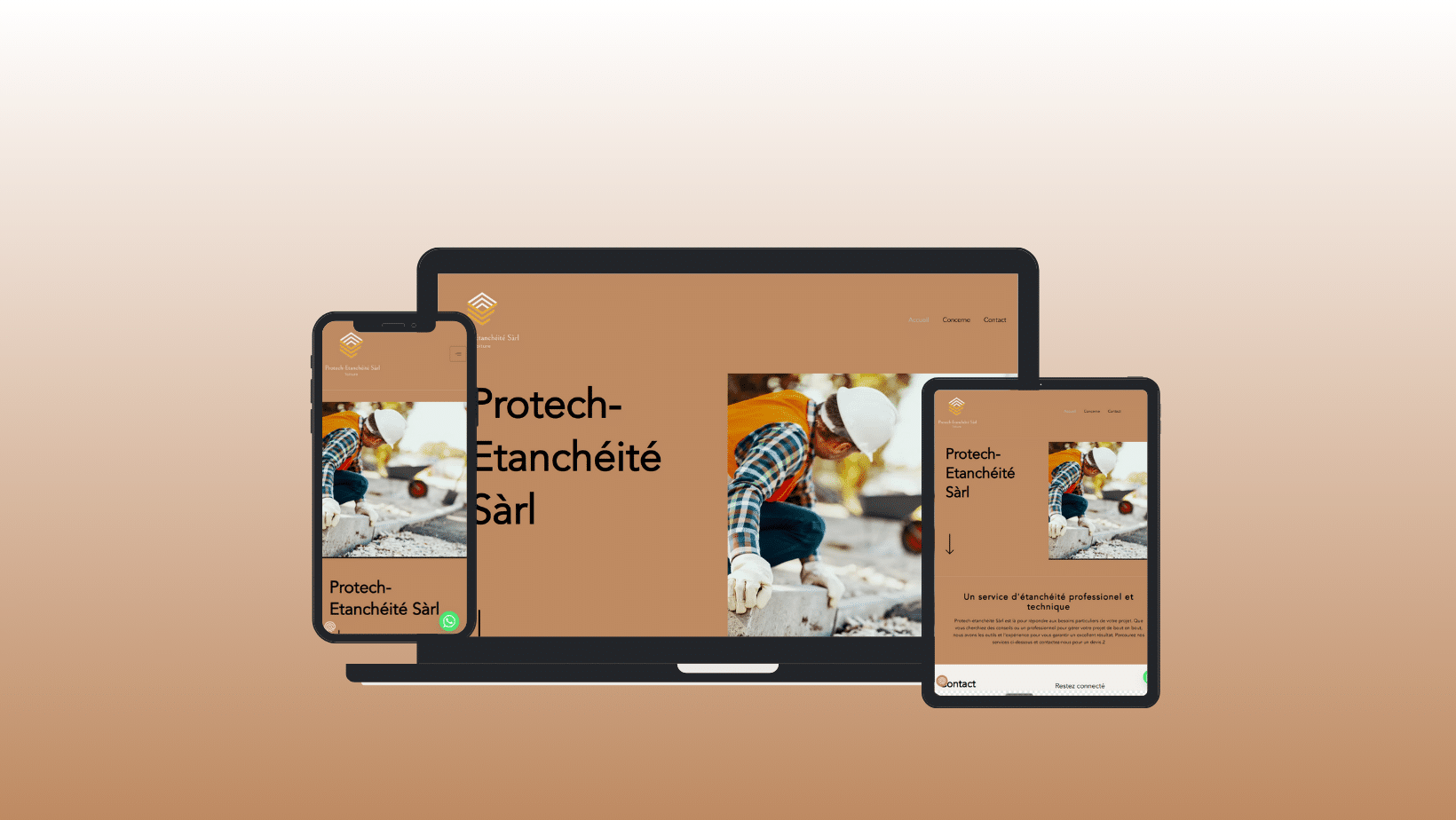 Beige Modern Mockup Facebook Cover 1